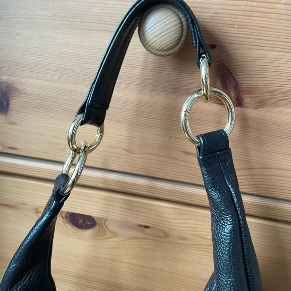 Hyer Goods Black Hobo Ring Bag - Picture 7 of 8